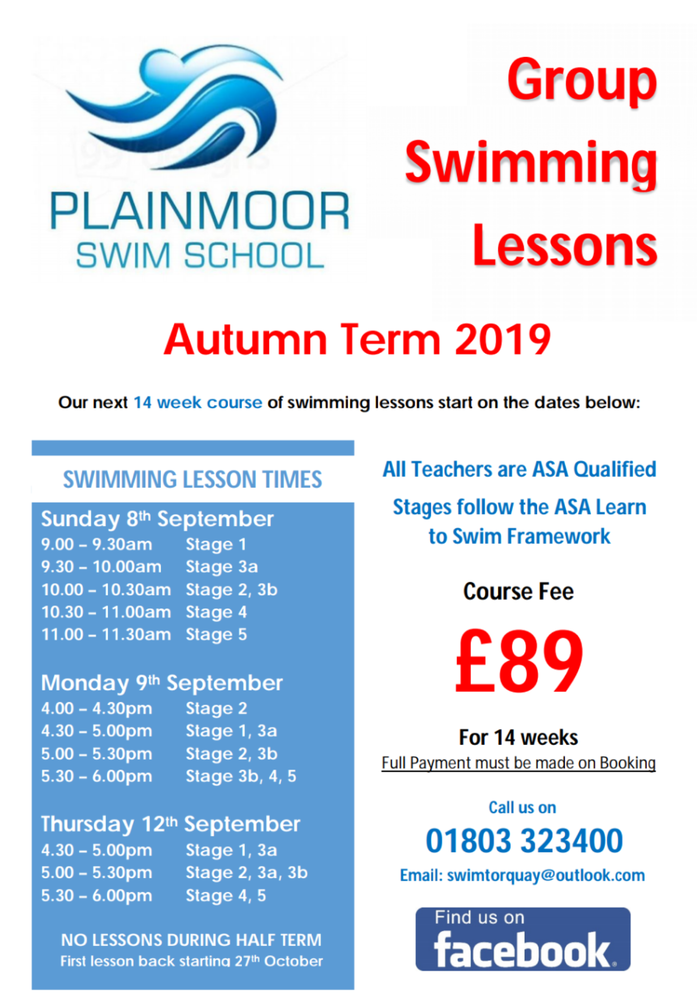 Plainmoor Swim School Swim Torquay LTD